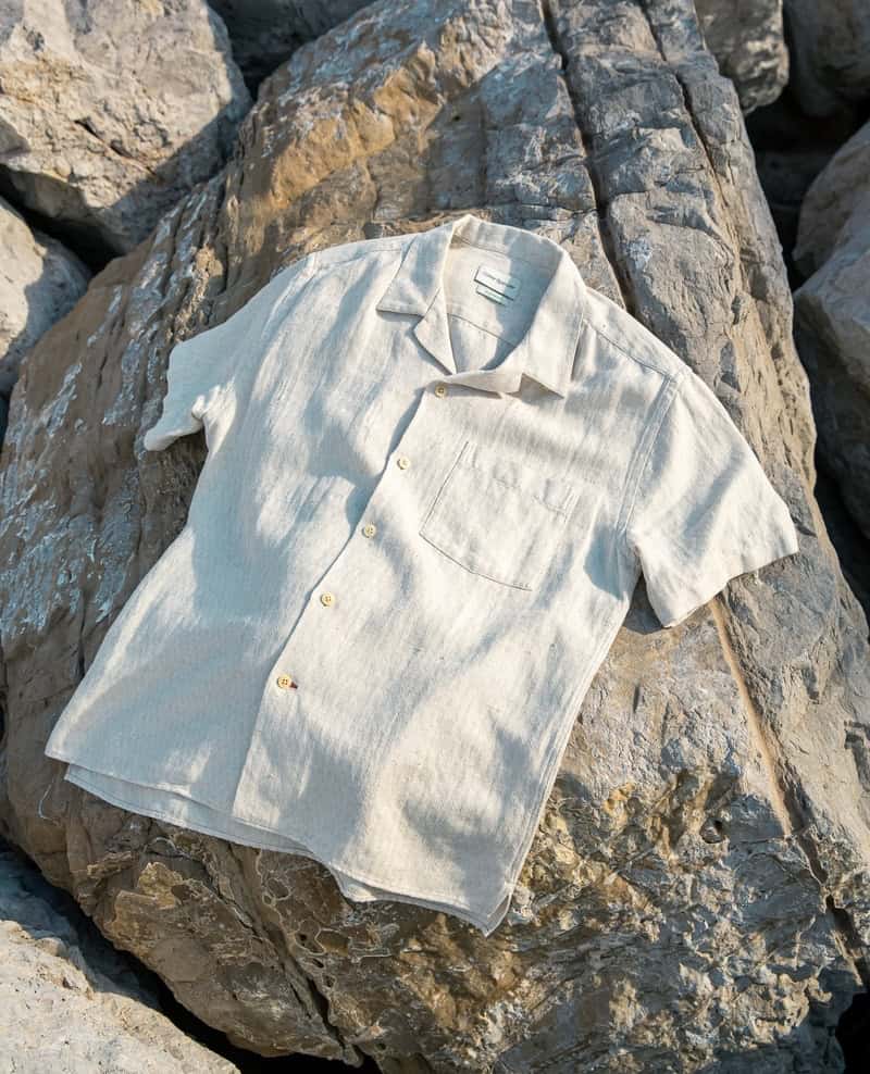 the short sleeved havana shirt by oliver spencer