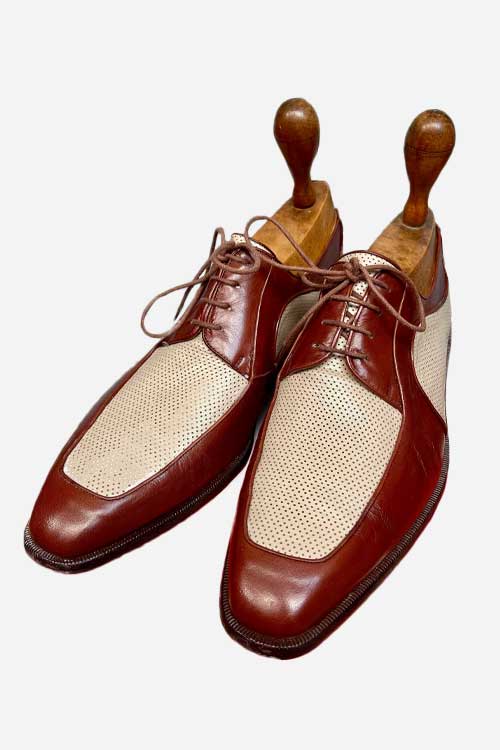 1950’s Vintage style Mister brown cream Spectator Jazz shoes