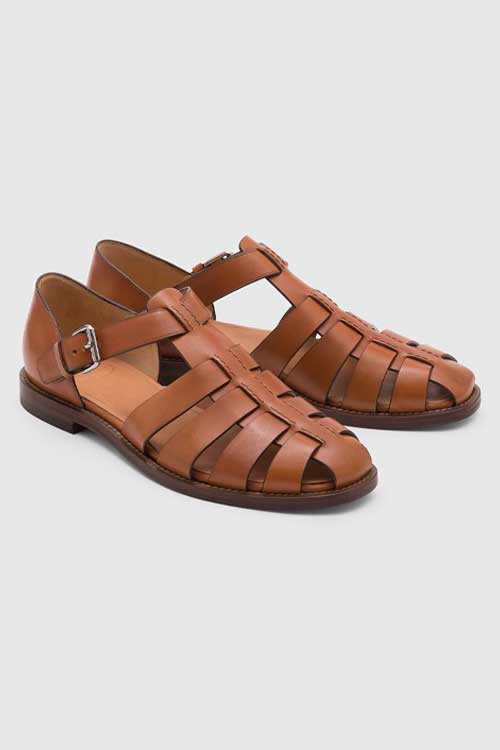 Church Fisherman Nevada Leather Sandal vintage style