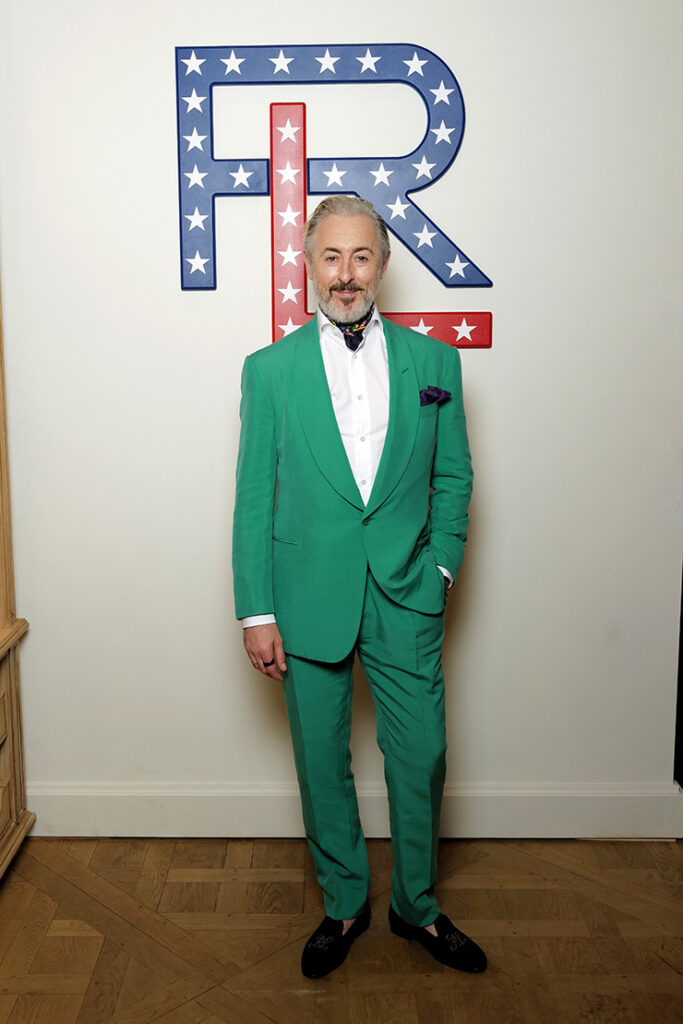 Alan Cumming attends the Ralph Lauren Team USA celebration 