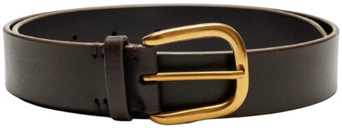 Billy Reid Distressed Leather Belt