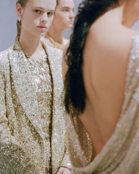 Backstage at Dior Haute Couture A/W25