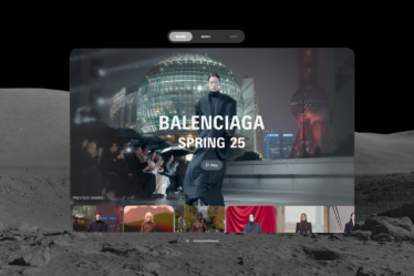 Balenciaga Launches Apple Vision Pro App