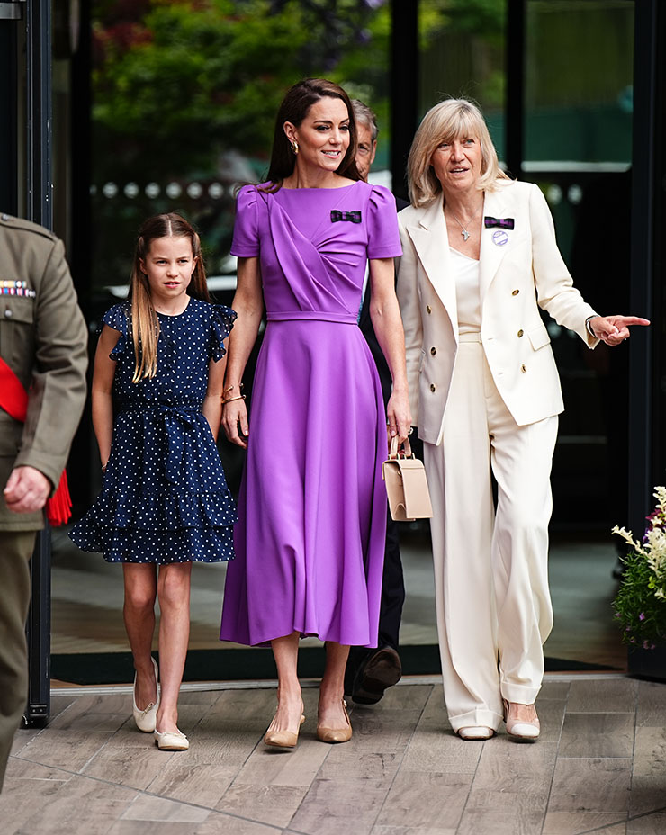 Catherine, Princess of Wales Wore Safiyaa To The Wimbledon Tennis