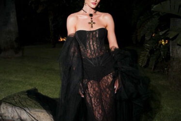 Rosie Huntington-Whiteley at the Dolce & Gabbana Alta Moda Welcome Event