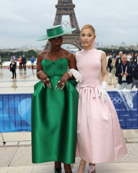 Cynthia Erivo & Ariana Grande Channel Their 'Wicked' Characters For The Paris Olympics Opening Ceremony