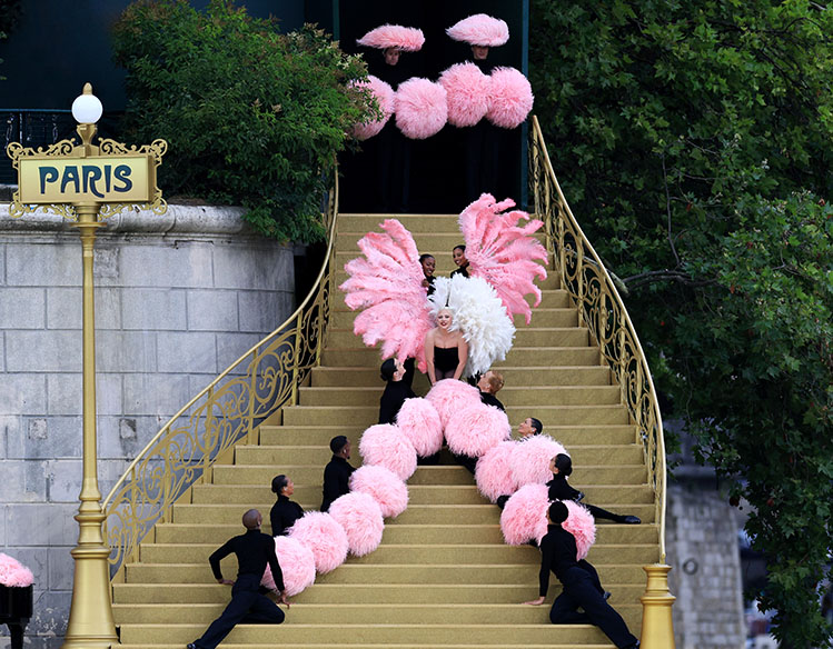 Dior Dressed Lady Gaga & Aya Nakamura For The Paris Olympics Opening Ceremony