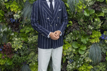 George Russell attends the Wimbledon Championships 2024,