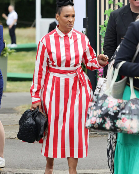 Golda Rosheuvel Wore Jasper Conran To The Wimbledon Championships