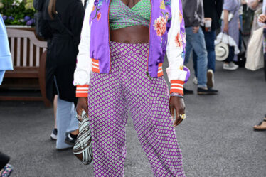 Jodie Turner-Smith Wore Ralph Lauren To The Wimbledon Tennis Championships