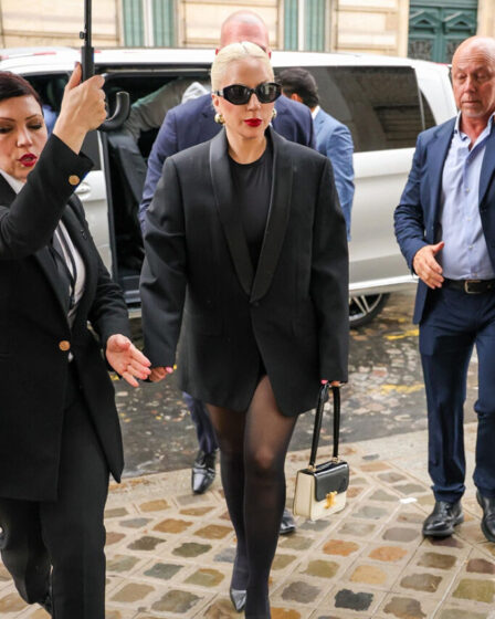 Lady Gaga: Parisian Chic dans Celine