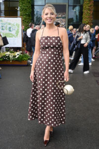 Mollie King Wore Posse To The Wimbledon Tennis Championships
