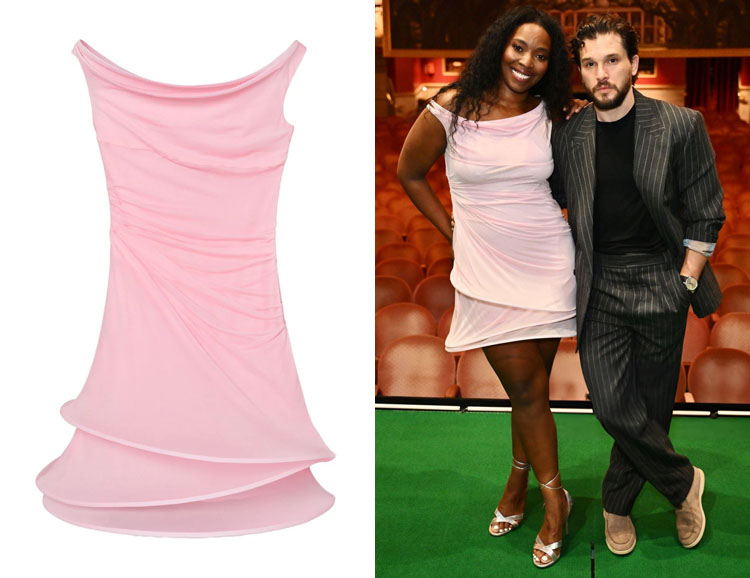 Olivia Washington's Tory Burch Jersey Hoop Dress