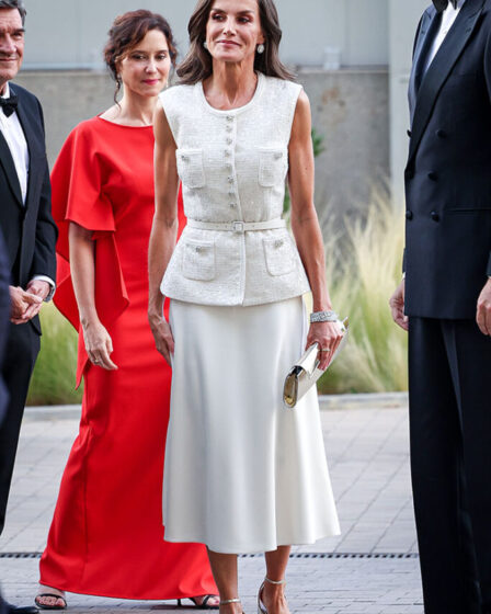 Queen Letizia of Spain Wore Self-Portrait To The Journalism Awards 2024