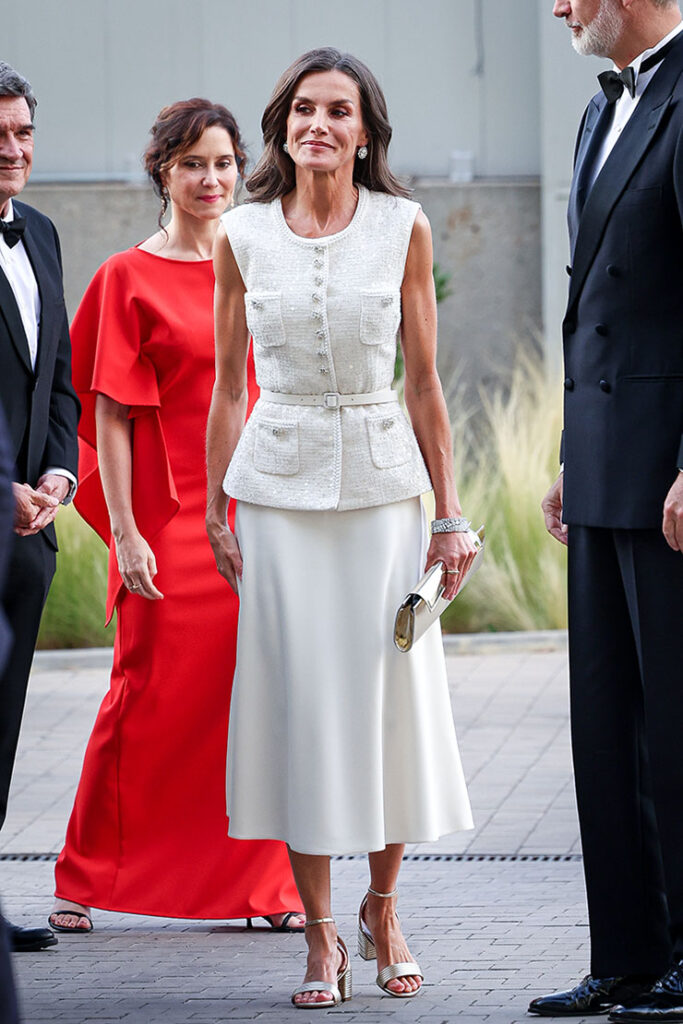 Queen Letizia of Spain Wore Self-Portrait To The Journalism Awards 2024