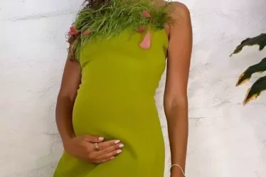 Radiant In Green Elaine Welteroth Stuns In Safiyaa