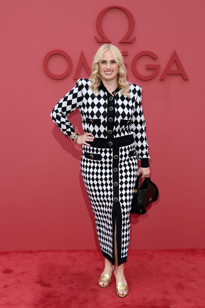 Rebel Wilson Wore Balmain To The OMEGA Celebrates 'Her Time'