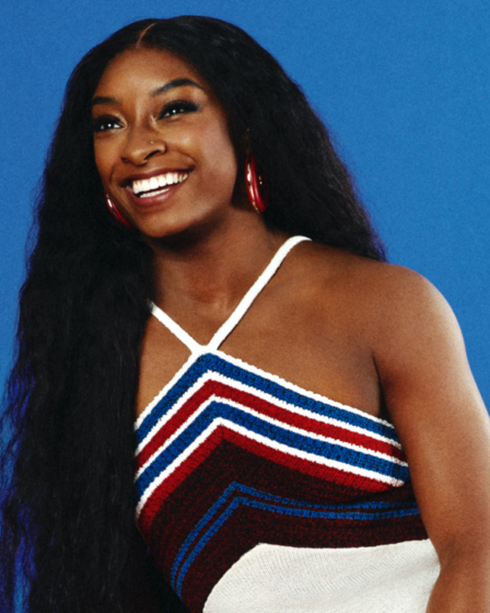 Simone Biles on the cover of glamour