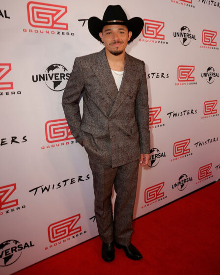 Anthony Ramos attends the "Twisters" Oklahoma City special screening