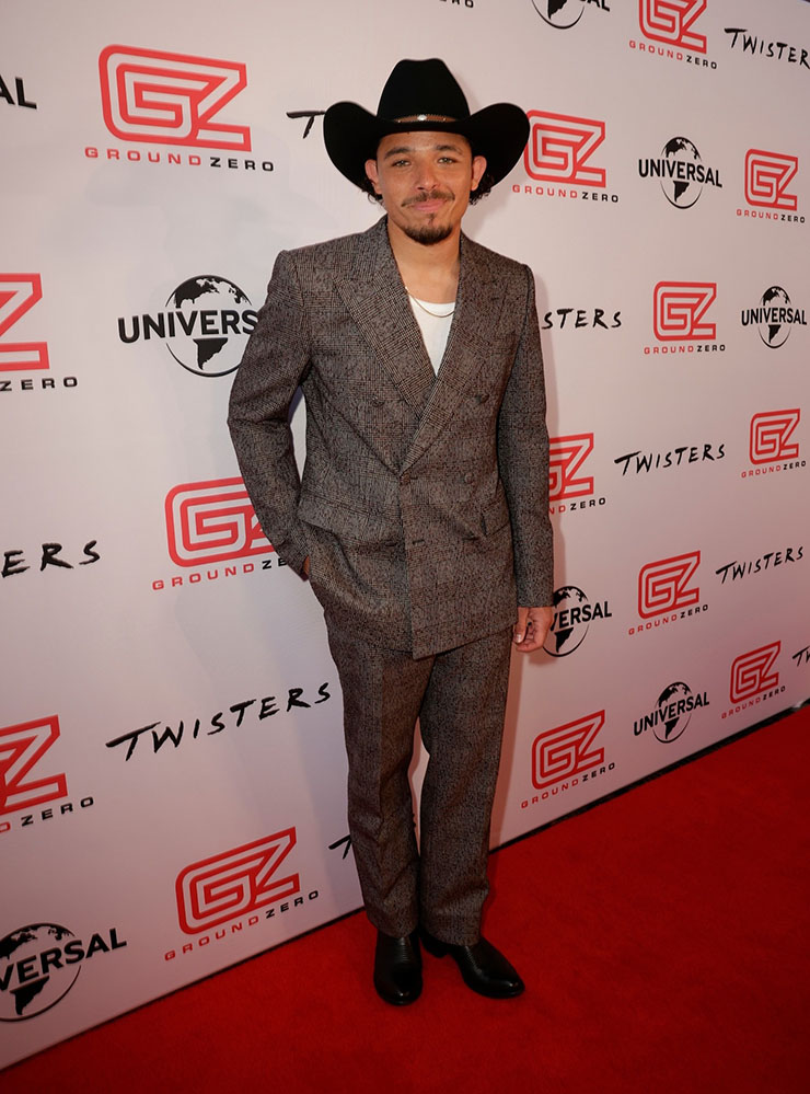 Anthony Ramos attends the "Twisters" Oklahoma City special screening