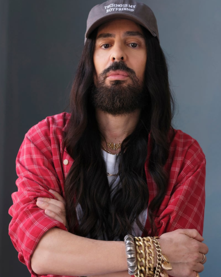 Alessandro Michele is the creative director of Maison Valentino.