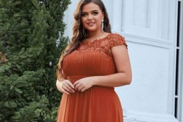 plus size formal dresses