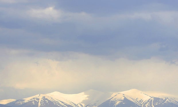 Mount Olympus and the sky