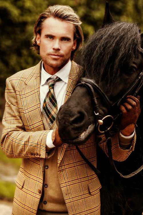 Equestrian Chic Style Men