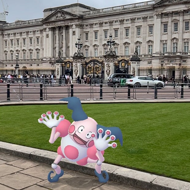 Pokémon Go screenshot of Mr Mime