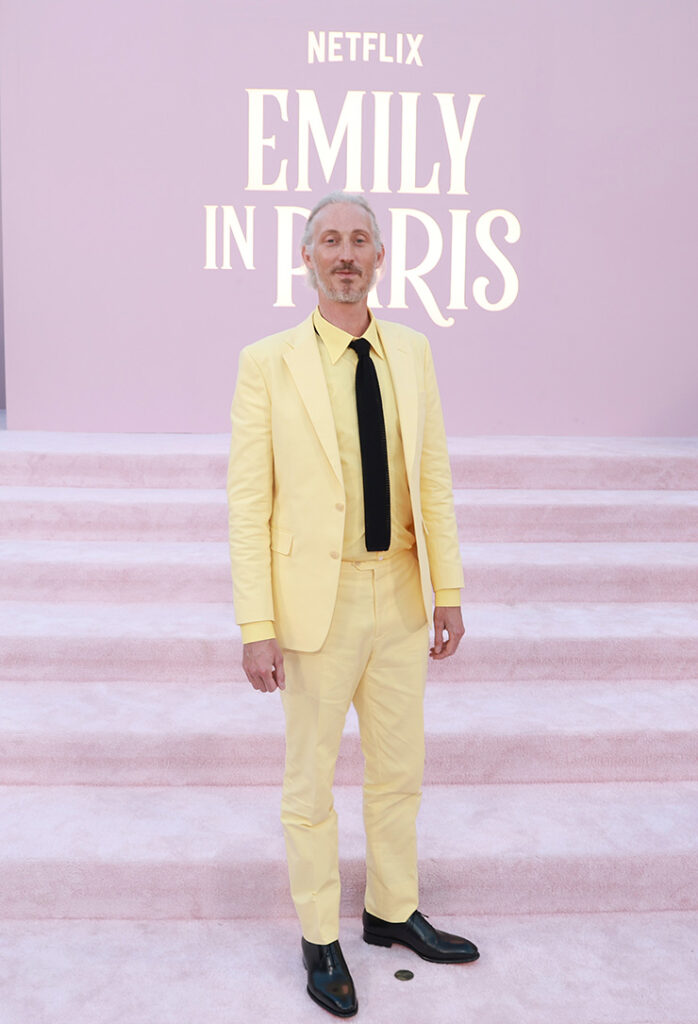 Bruno Gouery attends the Emily In Paris Season 4 Part 1 LA Premiere