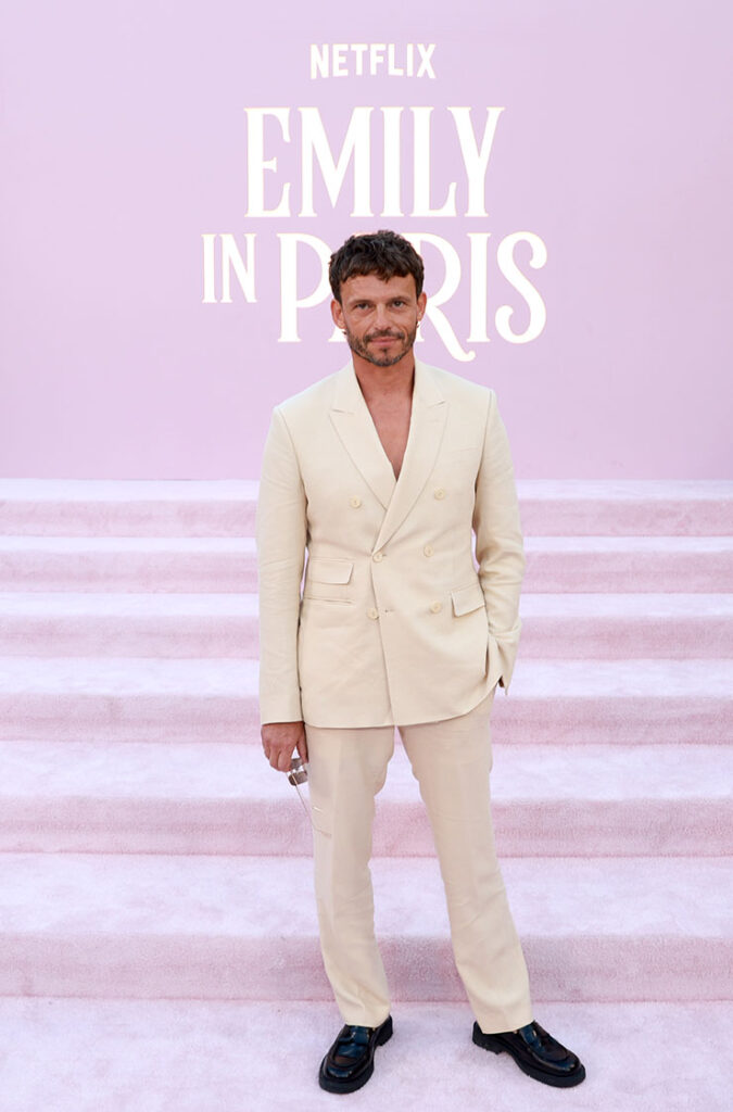 Arnaud Binard attends the Emily In Paris Season 4 Part 1 LA Premiere