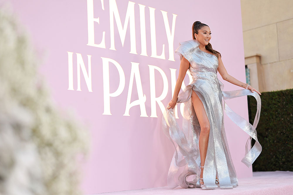 Ashley Park attends the Emily In Paris Season 4 Part 1 LA Premiere