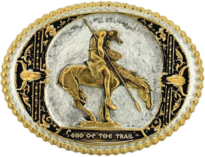 Montana Silversmiths Southwest Collection Attitude Western Belt Buckle