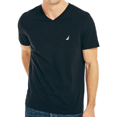 Nautica Solid V Neck