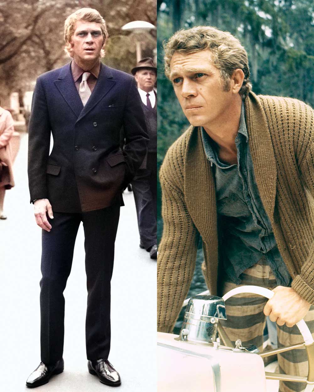 Steve McQueen Old Money style