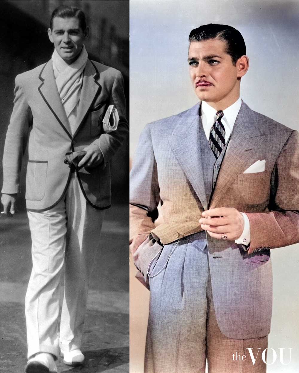 Clark Gable Old Money style