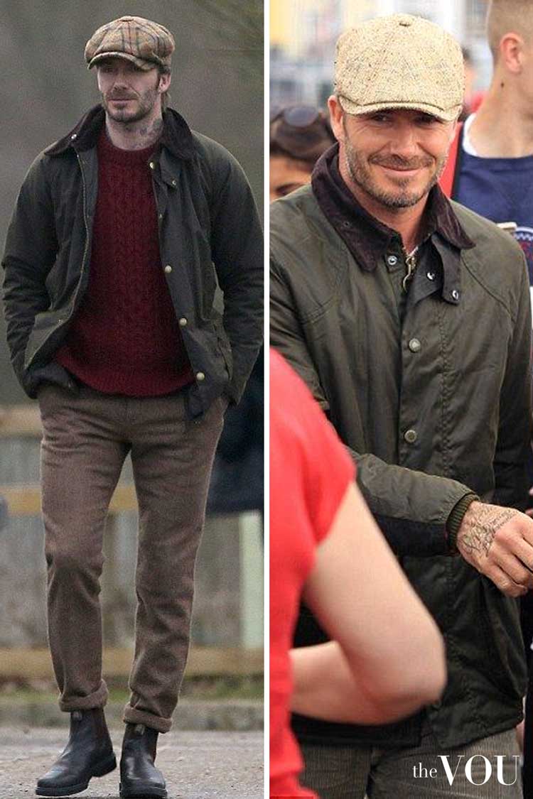 David Beckham Barbour Jacket