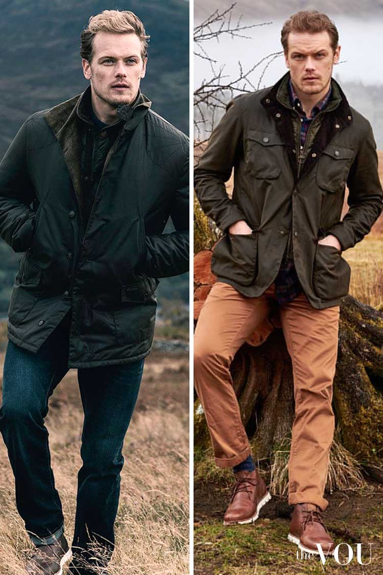 Sam Heughan Barbour Jacket