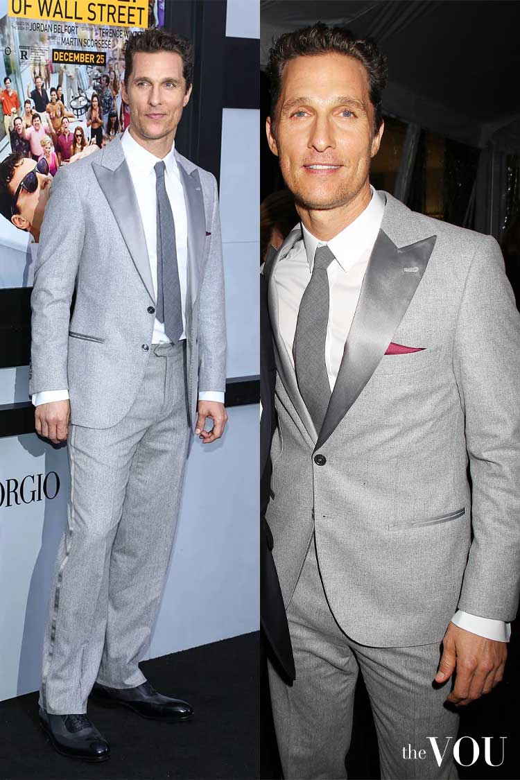 Matthew McConaughey Wearing Brunello Cucinelli