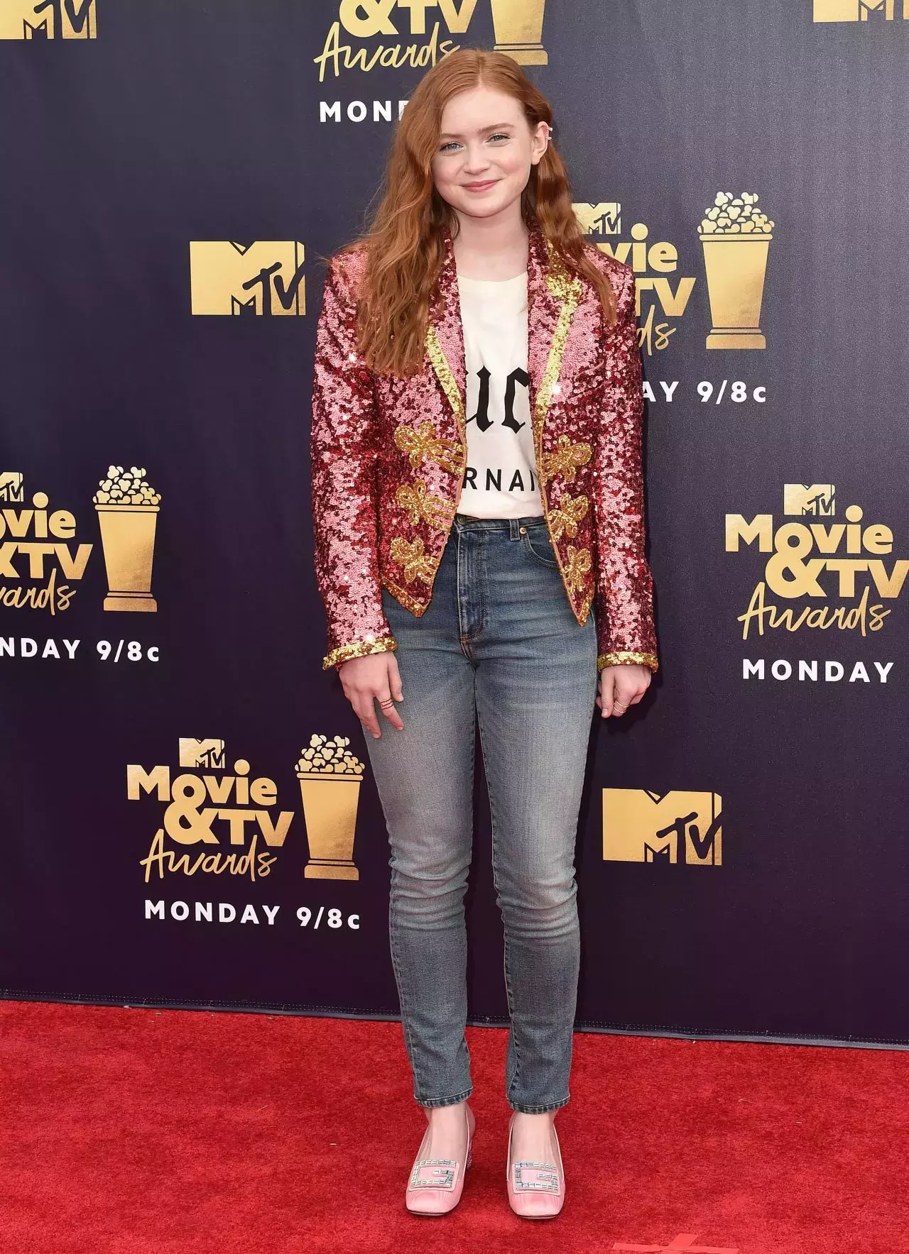 Sadie Sink Mtv Movie And Tv Awards In Santa Monica