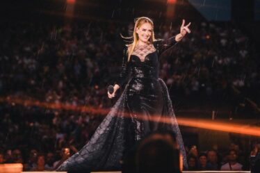 Adele Wore Armani Privé Performing In Munich