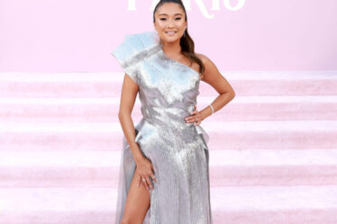 Ashley Park Wore Lever Couture For The ‘Emily In Paris’ Season 4 Premiere