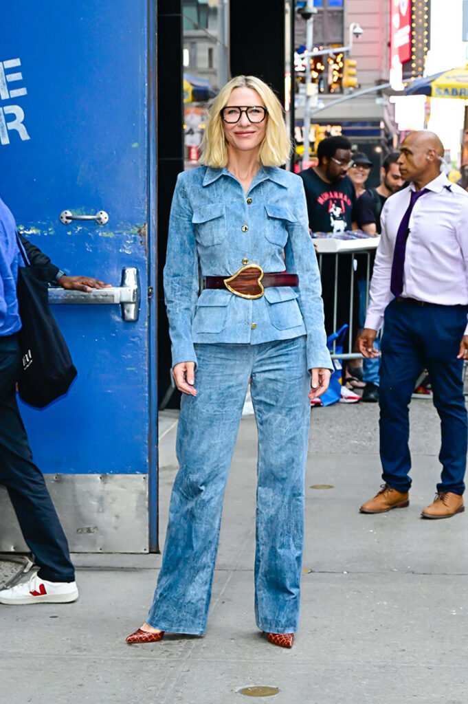 Cate Blanchett Wore Brandon Maxwell On Good Morning America