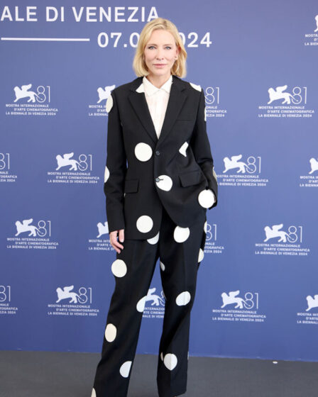 Cate Blanchett Wore Moschino To The ‘Disclaimer’ Venice Film Festival Premiere