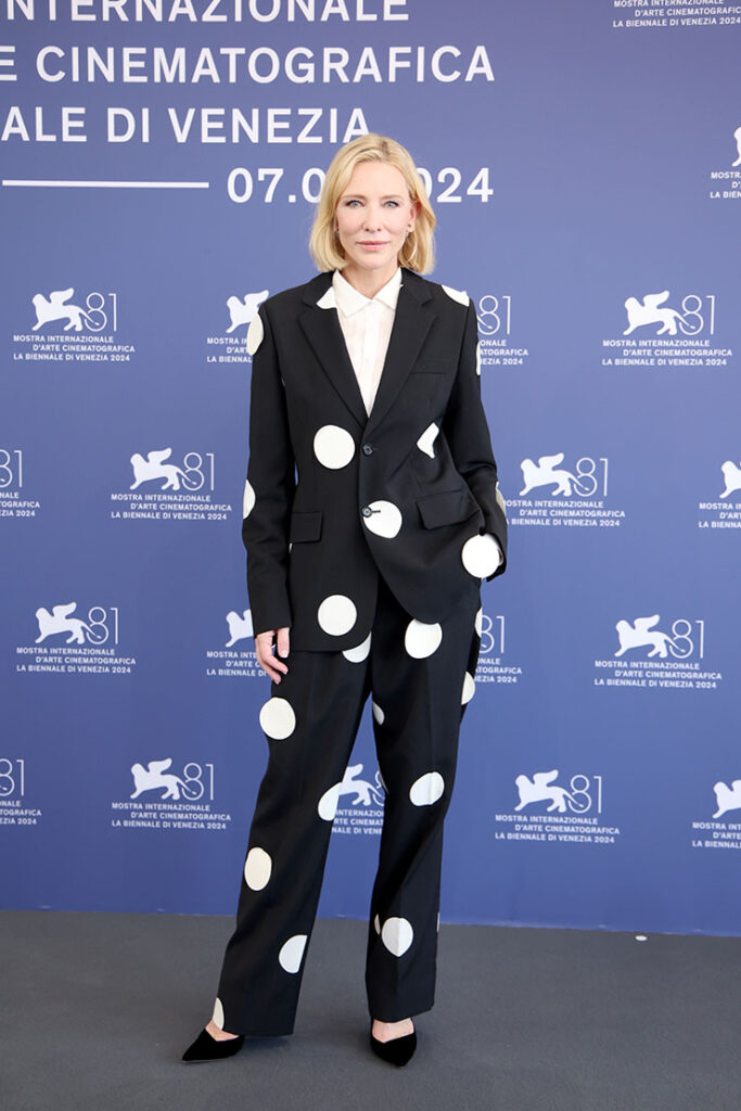 Cate Blanchett Wore Moschino To The ‘Disclaimer’ Venice Film Festival Premiere