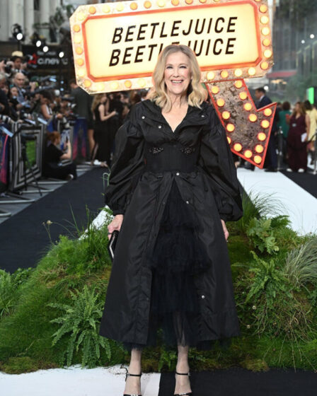 Catherine O'Hara Wore Simone Rocha To The ‘Beetlejuice Beetlejuice’ London Premiere