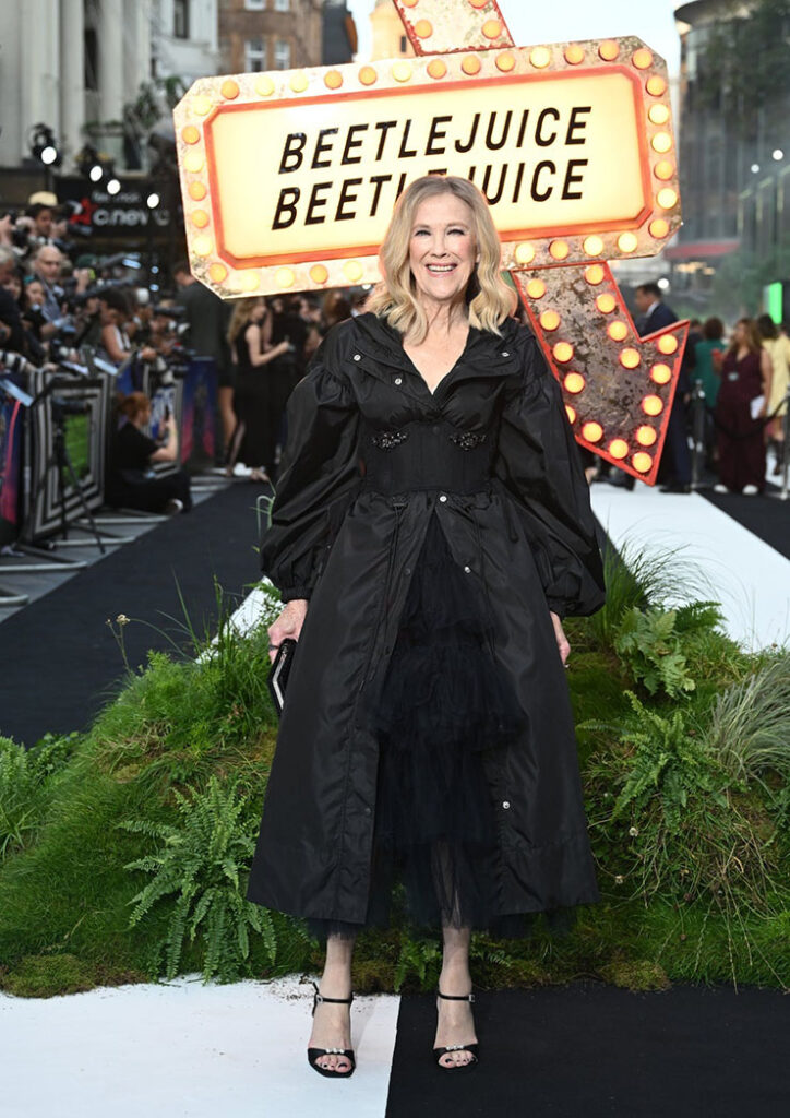 Catherine O'Hara Wore Simone Rocha To The ‘Beetlejuice Beetlejuice’ London Premiere