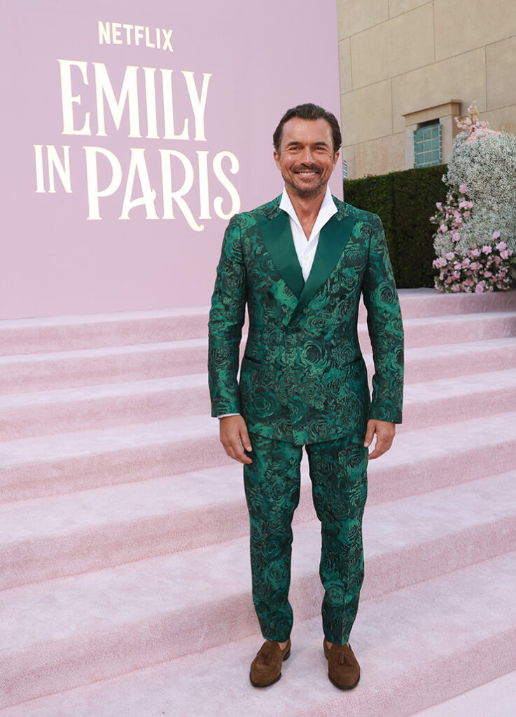 William Abadie attends the Emily In Paris Season 4 Part 1 LA Premiere