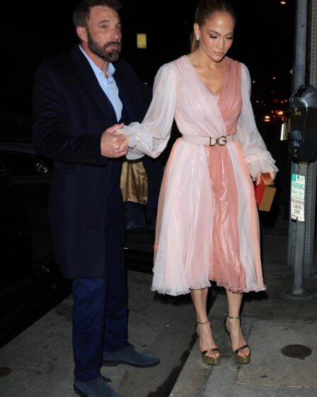 Ben Affleck and Jennifer Lopez in happier times Valentines Day 2023.