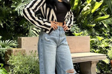 Jenna Ortega Wore Marc Jacobs To The 'Beetlejuice Beetlejuice' Mexico City Press Junket